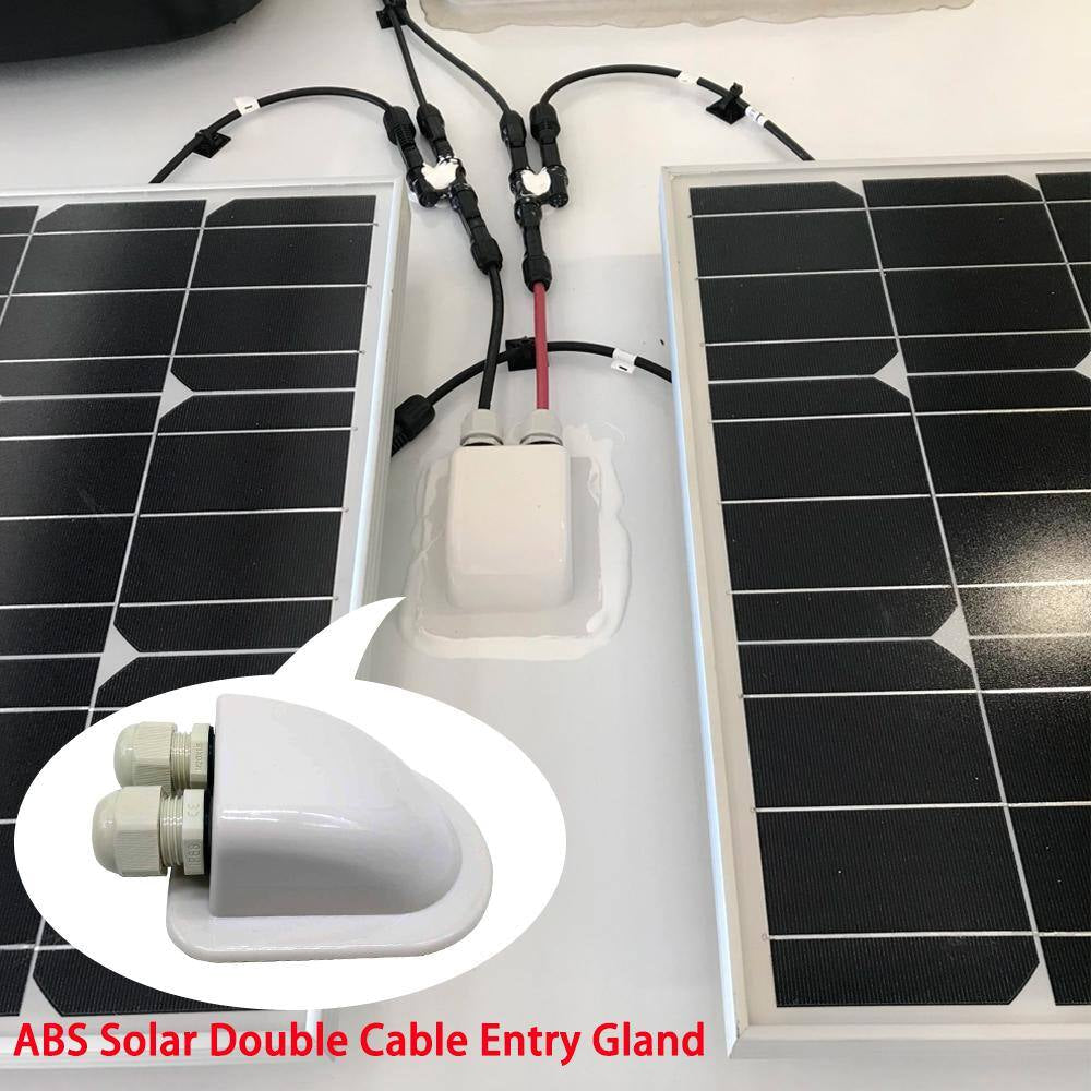 200-Watt Monocrystalline Offgrid Solar Power Kit with 2 X 100-Watt Solar Panel, 30 Amp MPPT Charge Controller