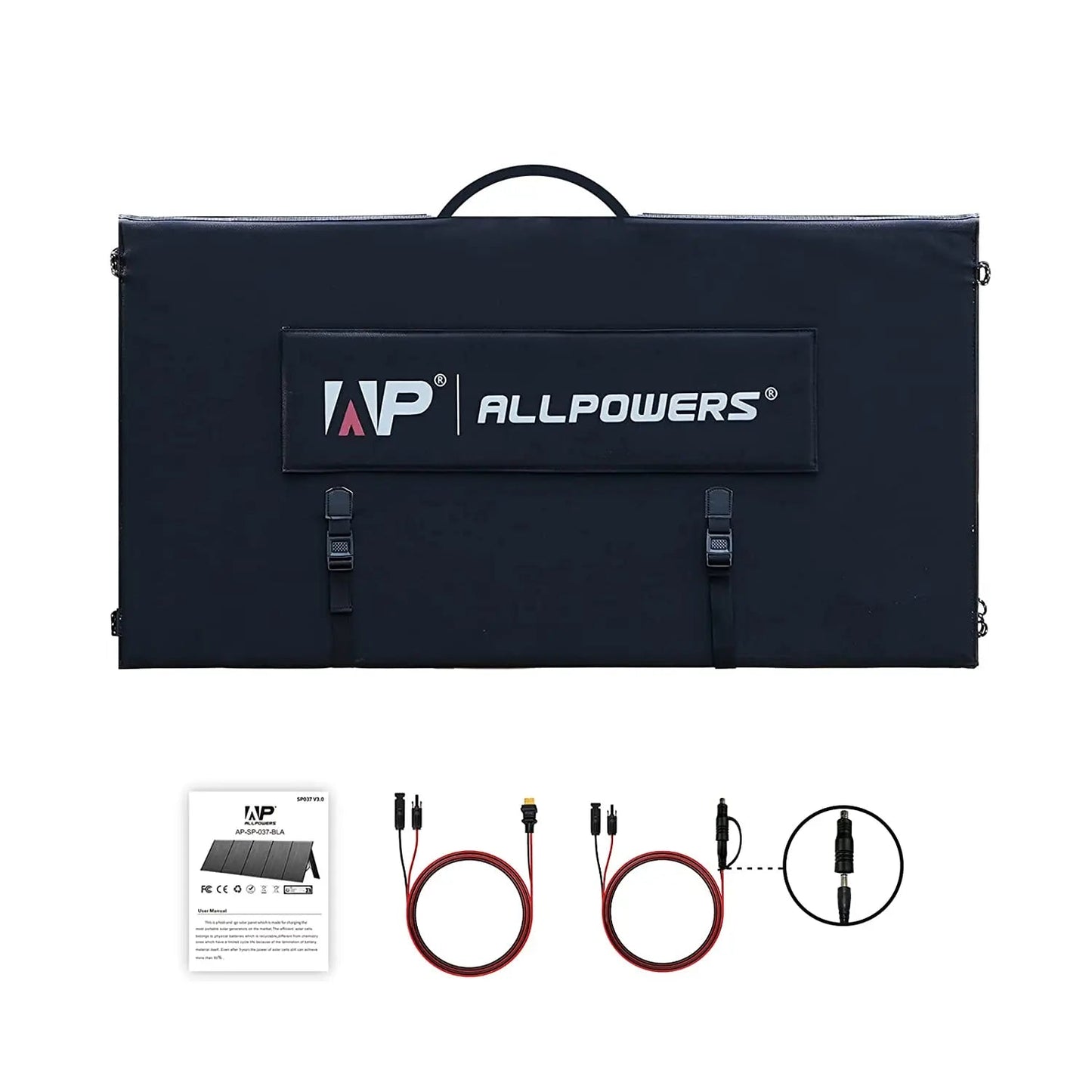 400W / 200W / 140W / 100W / 60W Solar Charger,Portable Waterproof Foldable Solar Panel for Camping RV Garden Roof