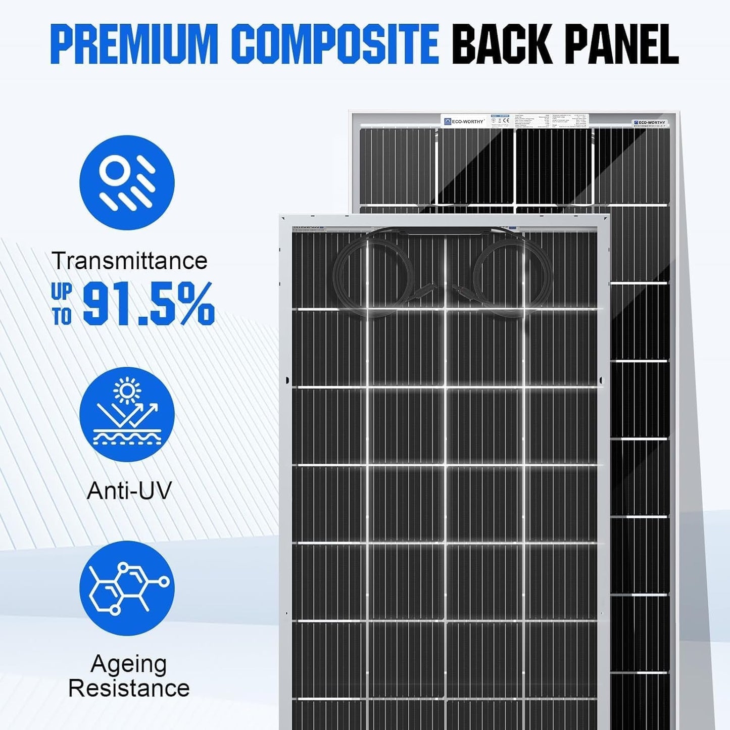1.6KWH Complete Solar Panel Kit 400W 12V for RV off Grid: 400W Solar Panels + 40A MPPT Charge Controller +12V 100Ah Lithium Battery + 1100W Solar Power Inverter + Bluetooth Module…