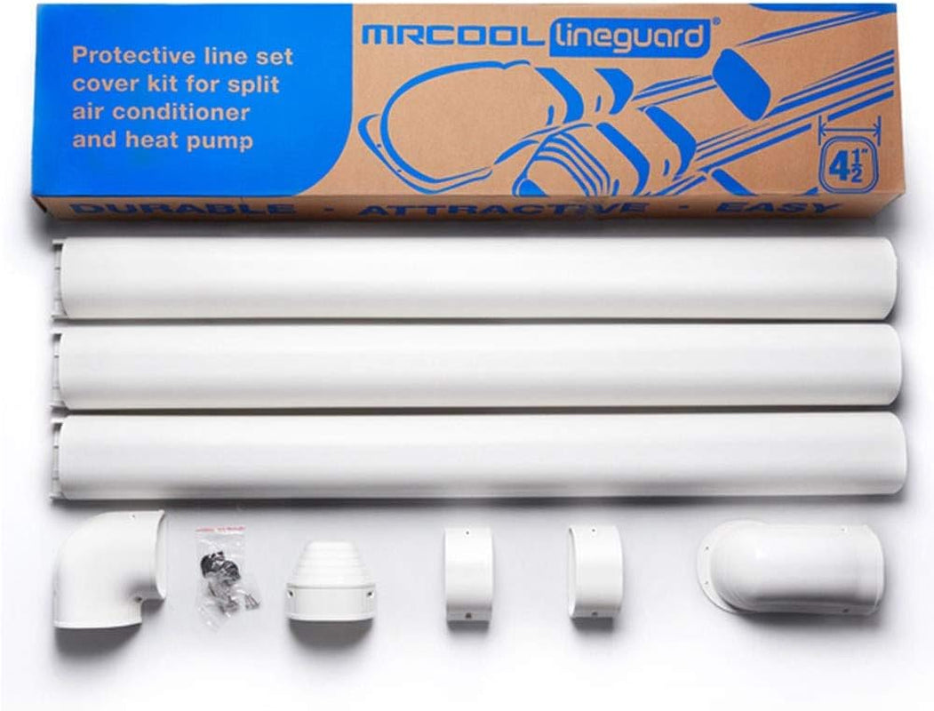 MRCOOL DIY 24K BTU 20.5 SEER Ductless Mini Split AC & Heat Pump 4Th Generation - Energy Star 240V with Line Set Cover & 1 YR Labor Warranty