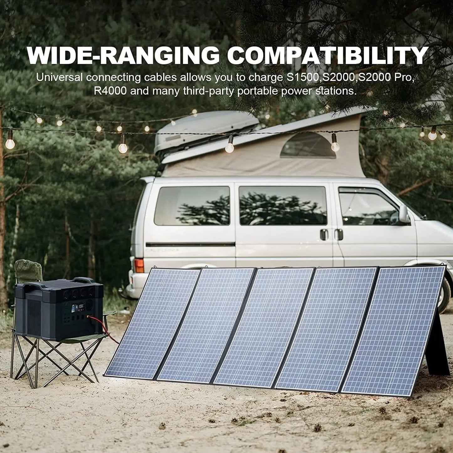 400W / 200W / 140W / 100W / 60W Solar Charger，Portable Waterproof Foldable Solar Panel for Camping RV Garden Roof
