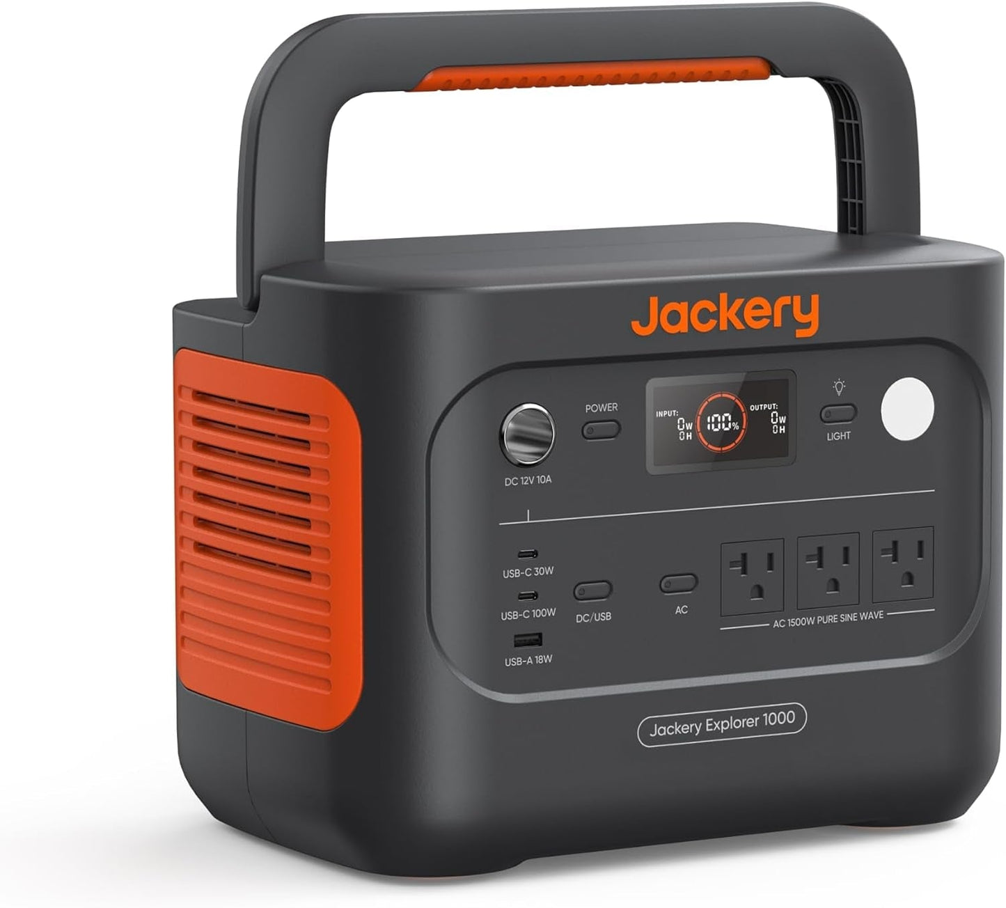 Explorer 1000 V2 Portable Power Station(2024 New),1070Wh Lifepo4 Battery,1500W AC/100W USB-C Output, 1 Hr Fast Charge, Solar Generator for Outdoor Camping,Off-Grid Living,Rv,Emergency