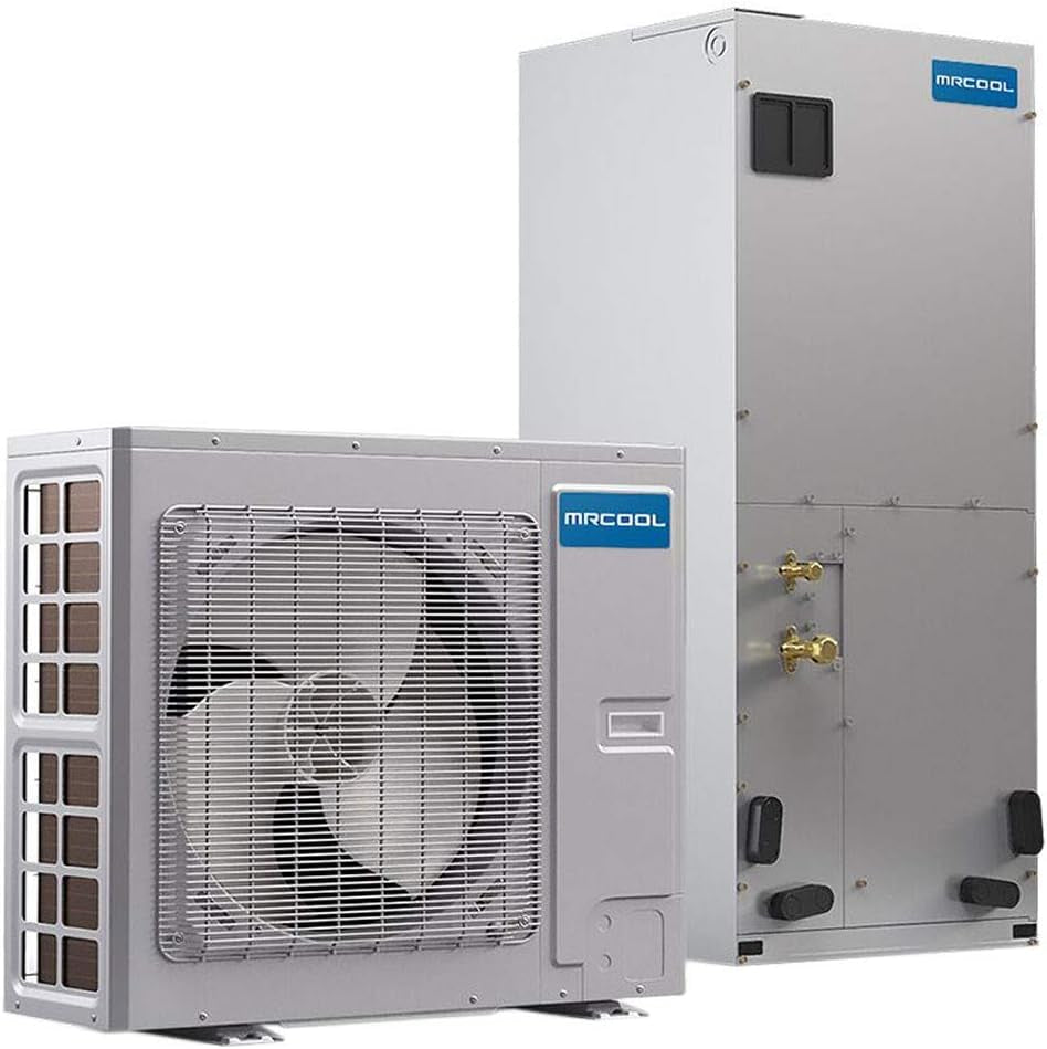 2 to 3 Ton 18 SEER Variable Speed  Universal Central Heat Pump Split System - Upflow/Horizontal with Quick Connect Lineset - 25 Feet