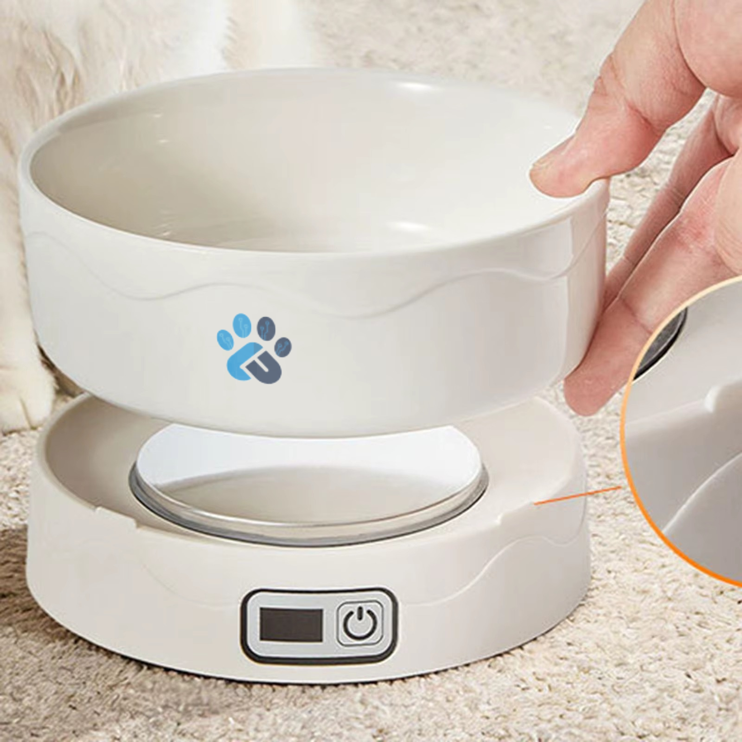 Smart Thermostatic Heated Pet Water Bowl