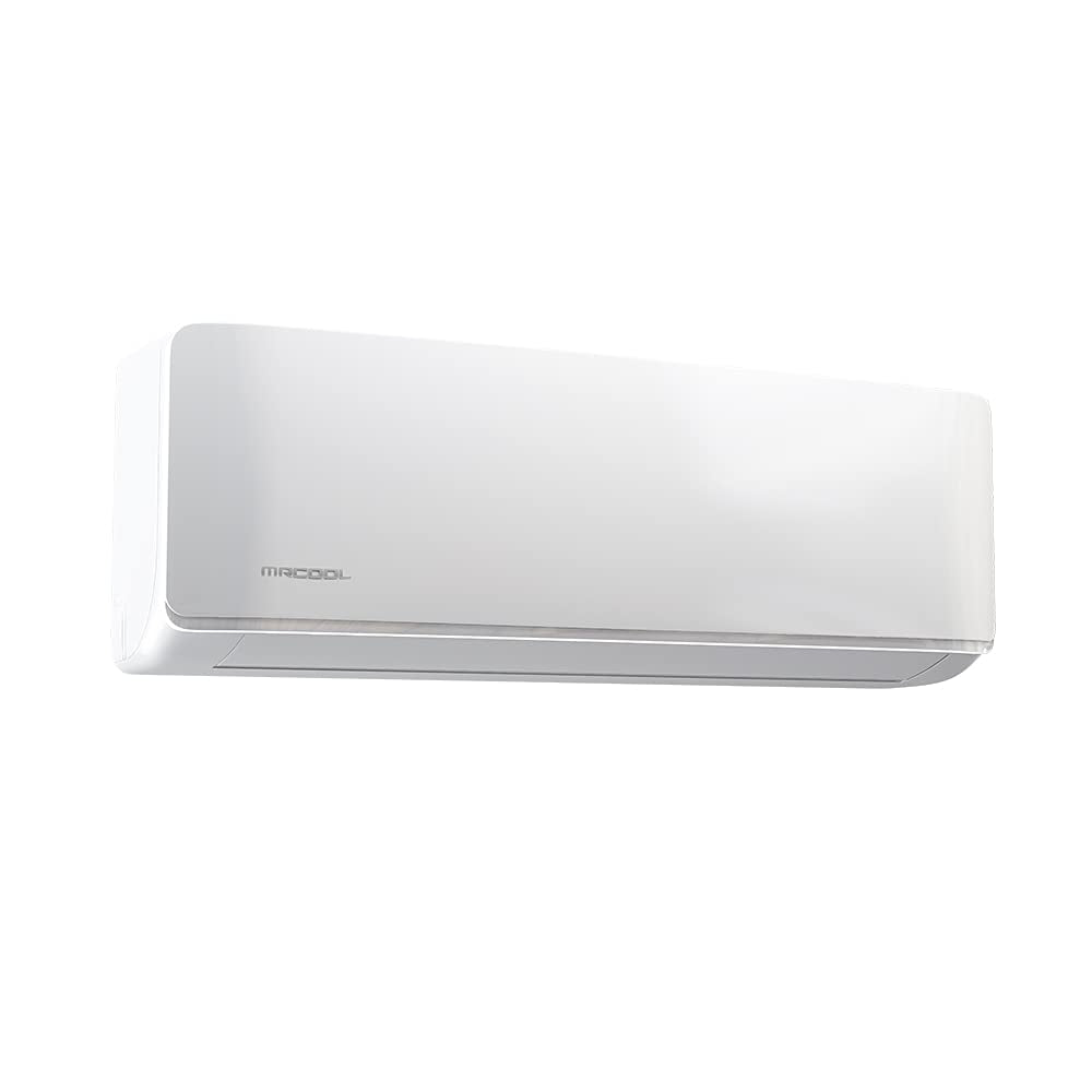 DIY 27,000 BTU Ductless Heat Pump 2 Zone Wall Mounted 18,000+9,000 with 25FT Install Kit 230-Volt/60Hz