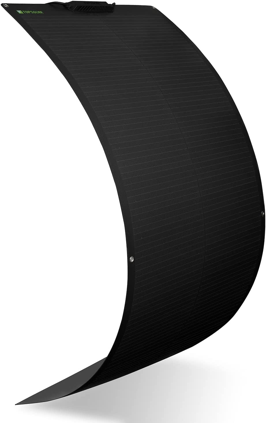 Flexible Solar Panel 100W 24V/12V Monocrystalline Bendable - 100 Watt 12Volt Semi-Flexible Mono Solar Panels Charger Off-Grid for RV Boat Cabin Van Car Uneven Surfaces