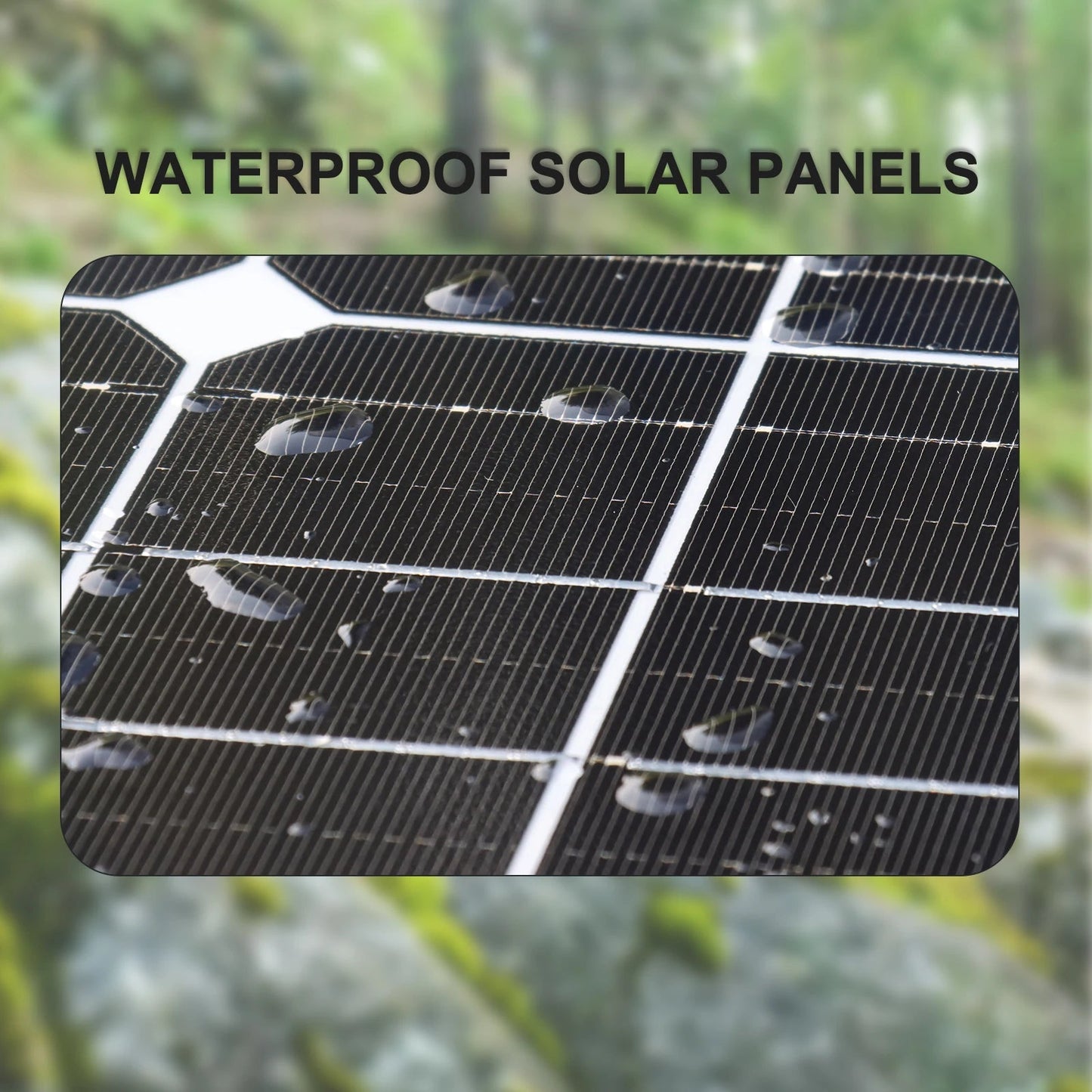 200W Glass Solar Panel and 120W Rigid Photovoltaic Solar Panel System for Balcony Home Charging Battery Outdoor Power Supply