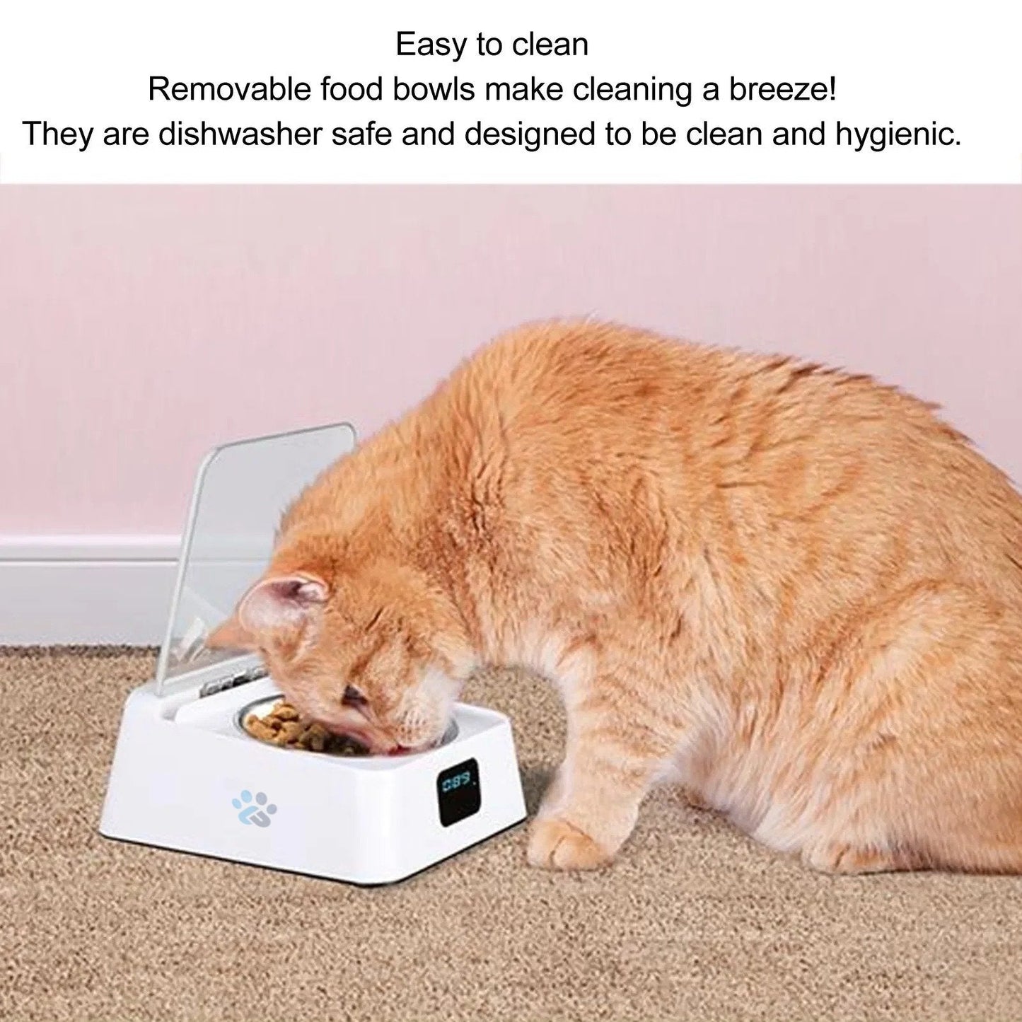 Smart Infrared Auto-Opening Pet Bowl